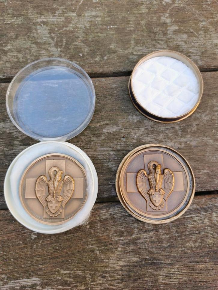 Ereteken bloeddonormedaille medaille Rode Kruis bloedgevers., Antiquités & Art, Curiosités & Brocante, Enlèvement ou Envoi