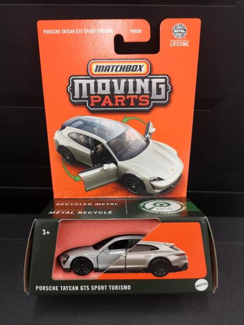 Porsche Taycan GTS Sport Turismo Matchbox, Hobby en Vrije tijd, Modelauto's | Overige schalen, Ophalen of Verzenden