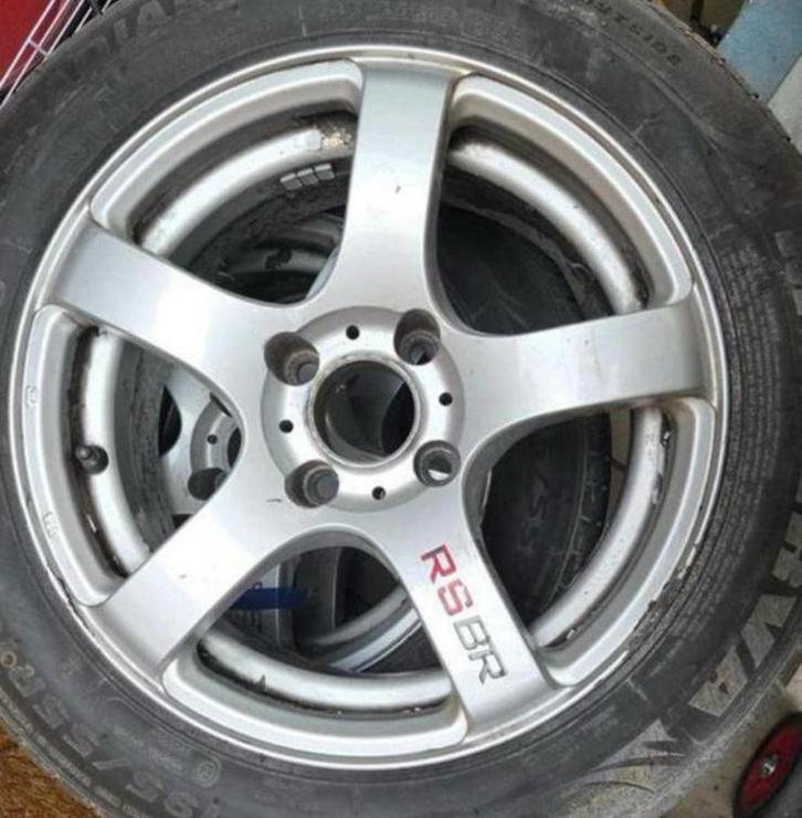 Sport velgen met banden  moet WEG DRiGENT, Autos : Pièces & Accessoires, Pneus & Jantes, Pneu(s), Enlèvement