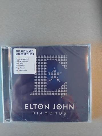 2cd. Elton John. Diamonds. (Best of). Nieuw in verpakking.  beschikbaar voor biedingen