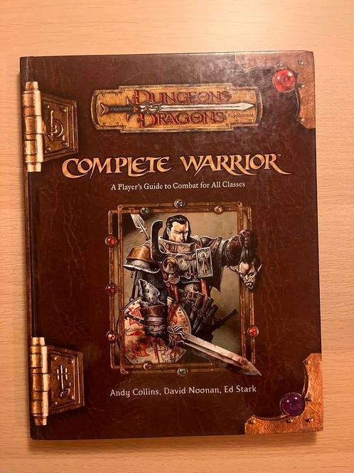 D&D - Complete Warrior 3.5e, Hobby en Vrije tijd, Wargaming, Zo goed als nieuw, Overige soorten, Boek of Catalogus, Ophalen