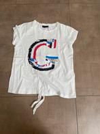 T-shirt wit met tekst, Kinderen en Baby's, Kinderkleding | Maat 134, Ophalen, Zo goed als nieuw, Meisje