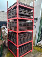 Carreaux Bankirai 1mx1m dans des bacs empilables, Enlèvement