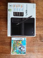Nintendo DS XL zwart + spel Pokémon, Games en Spelcomputers, Spelcomputers | Nintendo 2DS en 3DS, Ophalen, Zo goed als nieuw, Zwart