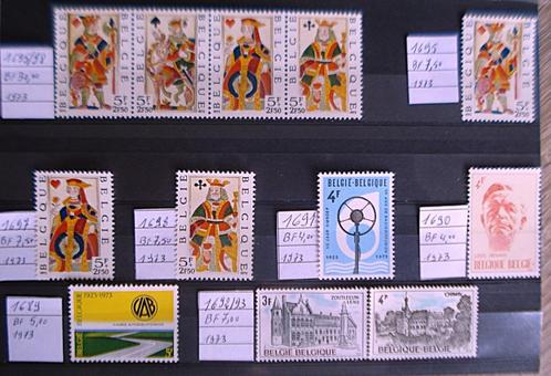 BELGIË **/min, Postzegels en Munten, Postzegels | Europa | België, Postfris, Orginele gom, Overig, Zonder envelop, Postfris, Verzenden