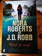 Nora Roberts J.D. Robb - Weet je nog? Als nieuw, Boeken, J.D. Robb; Nora Roberts, Ophalen of Verzenden, Zo goed als nieuw