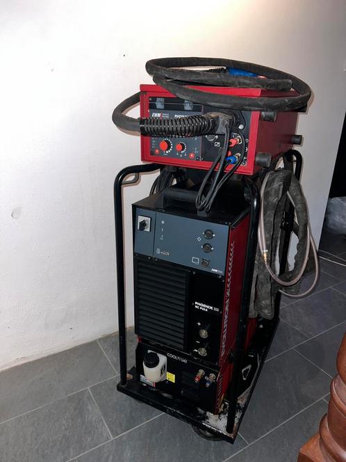 EWM Phoenix 500 RC Puls met COOL71U43 Mig/Mag lasapparaat, Doe-het-zelf en Bouw, Gereedschap | Lasapparaten, Zo goed als nieuw