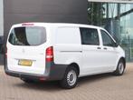 Mercedes-Benz Vito 114 CDI LANG DUBBELE CABINE, Autos, Camionnettes & Utilitaires, 5 places, 4 portes, Tissu, Propulsion arrière