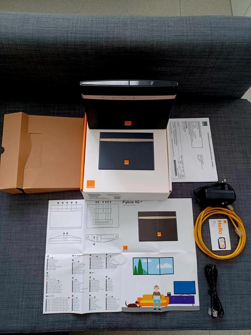 Modem Huawei flybox orange 4g+, Computers en Software, Routers en Modems, Zo goed als nieuw, Ophalen