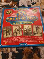 LP - 20 Great Oldies I'll Always Remember Vol 2 - 1982, Enlèvement ou Envoi, Comme neuf, 12 pouces, Pop rock