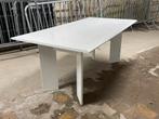 Grote Eettafel Wit Eetkamer, Huis en Inrichting, Ophalen, Zo goed als nieuw