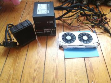 Computerbundel (GTX1060 6 GB, PSU Corsair CX 650, PSU 530W) beschikbaar voor biedingen