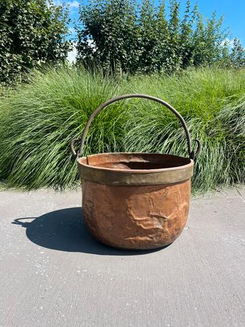 Bouilloire ancienne en cuivre diamètre 70 cm, Enlèvement, Utilisé