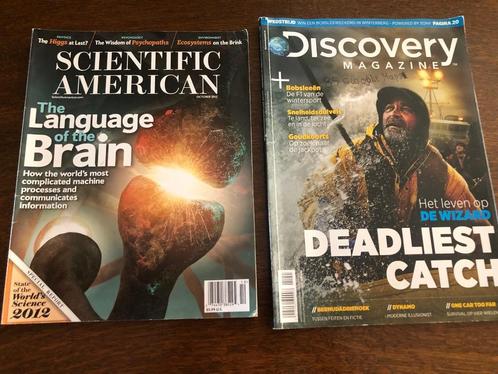 3 magazines scientifiques - 2 néerlandais/1 anglais, Livres, Science, Enlèvement ou Envoi