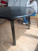 Tafel en stoelen, Huis en Inrichting, Tafels | Eettafels, Ophalen, Gebruikt, Ovaal