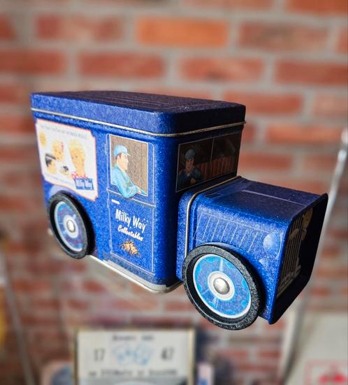 Vintage Milky Way bestelwagen (blik) 180x85mm, Verzamelen, Blikken, Zo goed als nieuw, Koek(jes), Overige merken, Ophalen of Verzenden