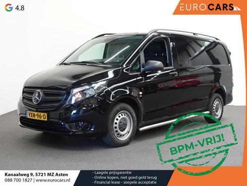 Mercedes-Benz Vito 114 CDI Lang Automaat Navigatie Airco Blu, Auto's, Bestelwagens en Lichte vracht, Bedrijf, Te koop, ABS, Achteruitrijcamera