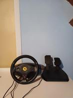 Volant avec pedalier PS3/PC Thrustmaster Ferrari, Comme neuf, Volant ou Pédales, PlayStation 3
