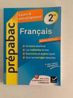 Prépabac Français 2de, Comme neuf, Secondaire, Français