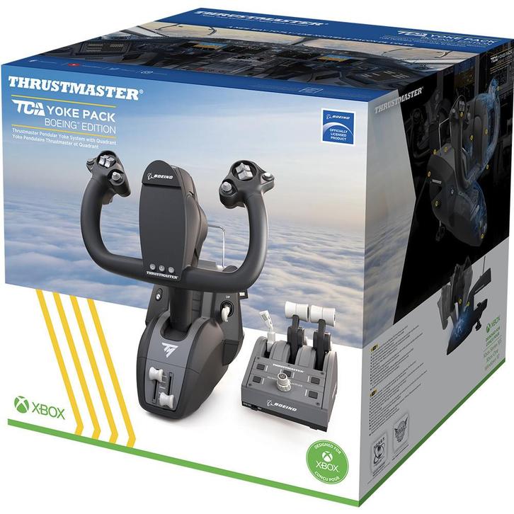 Thrustmaster TCA Yoke Pack Boeing Edition voor PC Xbox, Computers en Software, Joysticks, Zo goed als nieuw, Ophalen of Verzenden