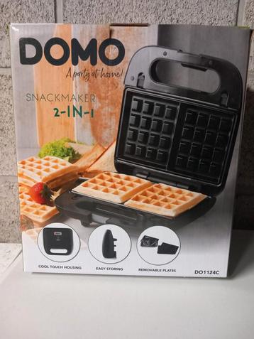 Domo snackmaker 2 in 1 beschikbaar voor biedingen