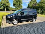 Transit Courier Diesel in topstaat weinig km's, Auto's, Bestelwagens en Lichte vracht, Voorwielaandrijving, Stof, Zwart, Bedrijf