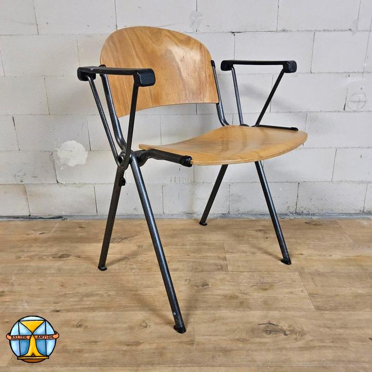 Vintage CAR Projectmeubelen Katwijk Stoel met leuningen, Huis en Inrichting, Zetels | Zetels, Gebruikt, Ophalen of Verzenden