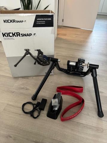 Wahoo Kickr Snap + training band + diverse assen disponible aux enchères