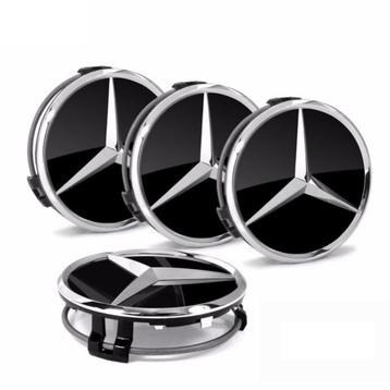 mercedes naafdoppen mercedes naafkappen wieldoppen 75mm amg beschikbaar voor biedingen