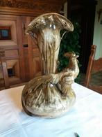 vaas amphora austria pheasant, Antiek en Kunst, Ophalen of Verzenden