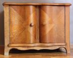 Eikenhouten onderkast - 2 gebogen deuren - VINTAGE, Huis en Inrichting, Kasten | Buffetkasten, Ophalen, Années 1950, 50 tot 100 cm