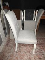 5 eetkamerstoelen, Maison & Meubles, Gris, Enlèvement, Tissus, Cinq, Six Chaises ou plus