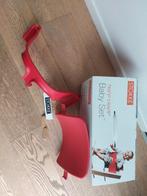 Set pour bébé Stokke Tripp Trapp (rouge), Enlèvement, Comme neuf, Chaise évolutive