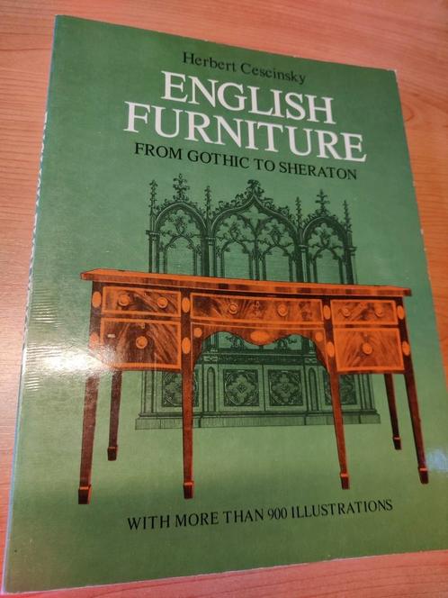 Boek-"English Furniture" (1968-Herbert Cescinsky), Antiek en Kunst, Antiek | Boeken en Manuscripten, Verzenden