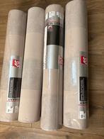 4 rollen kwaliteits vliesbehang uit behangwinkel, Ophalen, Beige