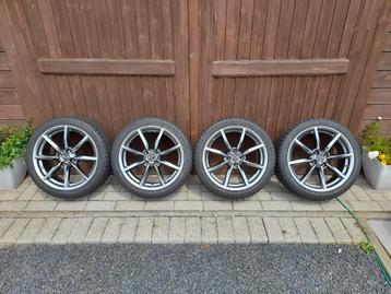Originele mazda mx-5 nd velgen 17 inch met winterbanden beschikbaar voor biedingen