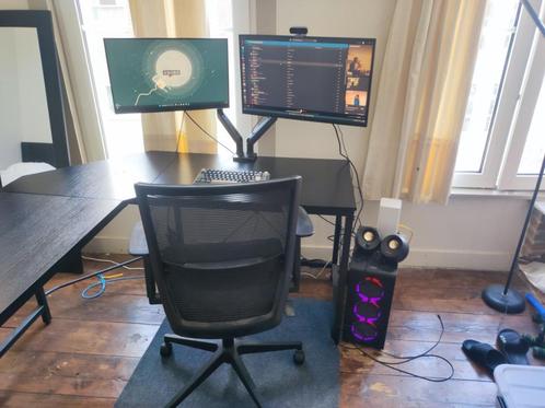 Gaming montitor setup, Computers en Software, Monitoren, Zo goed als nieuw, 151 t/m 200 Hz, Gaming, HD, 1 tot 2 ms, Ophalen