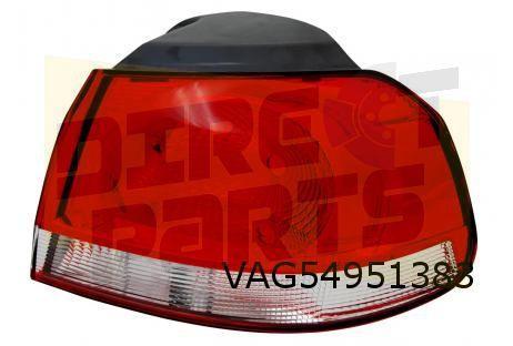 Volkswagen Golf VI (11/08-11/12) achterlicht Links binnen OE, Auto-onderdelen, Verlichting, Volkswagen, Nieuw, Verzenden