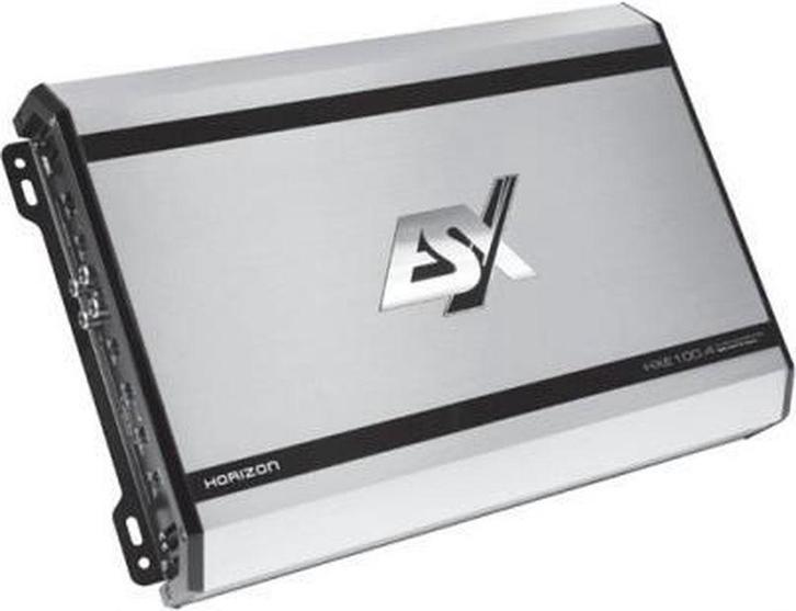ESX Horizon 4 kanalen auto versterker HXE100.4, Auto diversen, Autoradio's, Nieuw, Ophalen of Verzenden