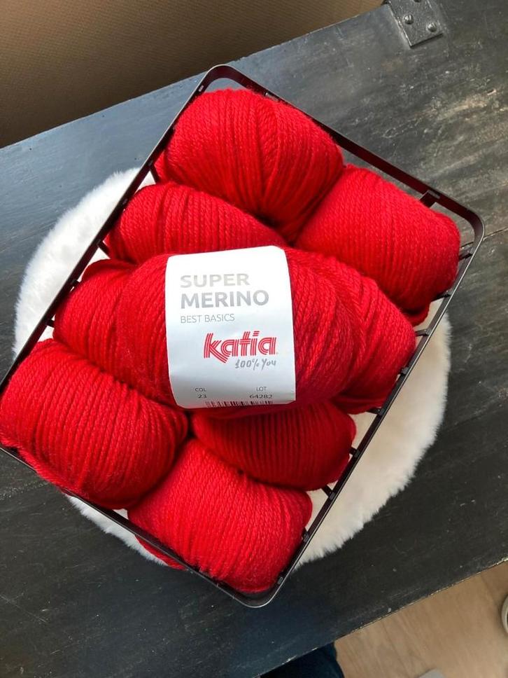 katia super merino - 50% merinowol/50% acryl, Hobby en Vrije tijd, Breien en Haken, Nieuw, Breien of Haken, Wol of Garen, Ophalen of Verzenden
