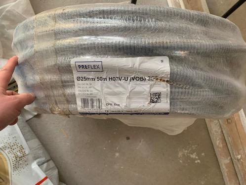 Elektriciteitskabel preflex, Doe-het-zelf en Bouw, Elektriciteit en Kabels, Nieuw, Kabel of Snoer, Ophalen