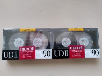 4 sealed cassette tapes Maxell BASF Sony disponible aux enchères