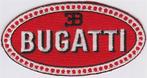 Bugatti stoffen opstrijk patch embleem, Collections, Envoi, Neuf