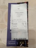 Tickets Canterbury Cathedral, Tickets en Kaartjes, Musea, Drie personen of meer, Ticket of Toegangskaart