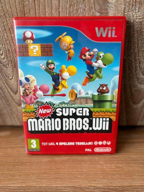 Super Mario Bros - Wii, Games en Spelcomputers, Games | Nintendo Wii, Gebruikt, Verzenden