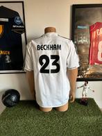 Real Madrid thuisshirt 2002-2003 Beckham, Sport en Fitness, Voetbal, Maat L, Verzenden, Zo goed als nieuw, Shirt