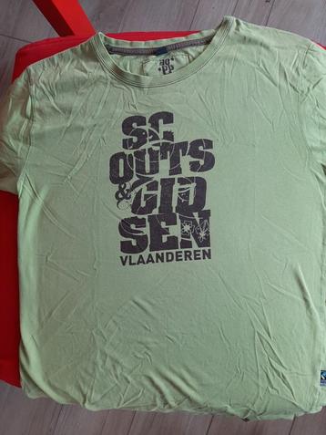T-shirt Scouts Scouting 12-14 jaar beschikbaar voor biedingen