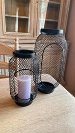 Set van windlichten, Huis en Inrichting, Woonaccessoires | Kandelaars en Kaarsen, Ophalen, Zo goed als nieuw