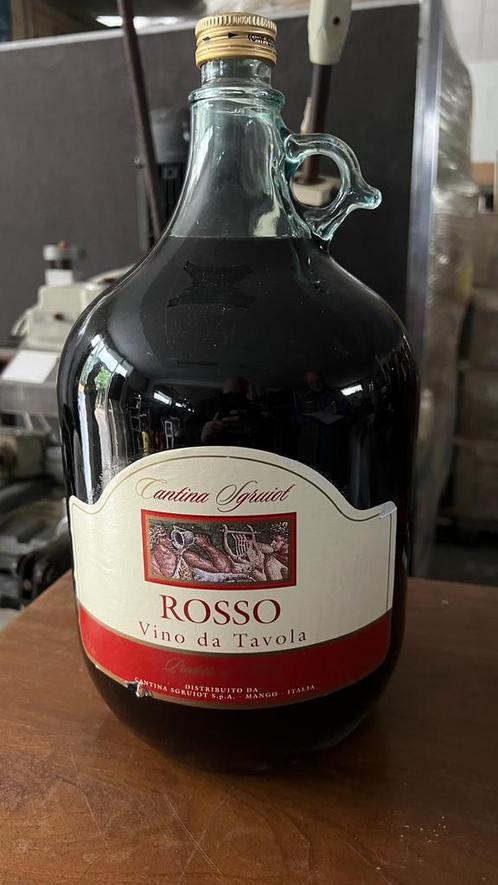 40 bouteilles de vin rouge italien en bouteilles de 5 litres, Articles professionnels, Horeca | Food, Boissons, Enlèvement