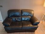 Lederen 3 en 2 zit, Huis en Inrichting, Zetels | Zetels, Ophalen, Leer